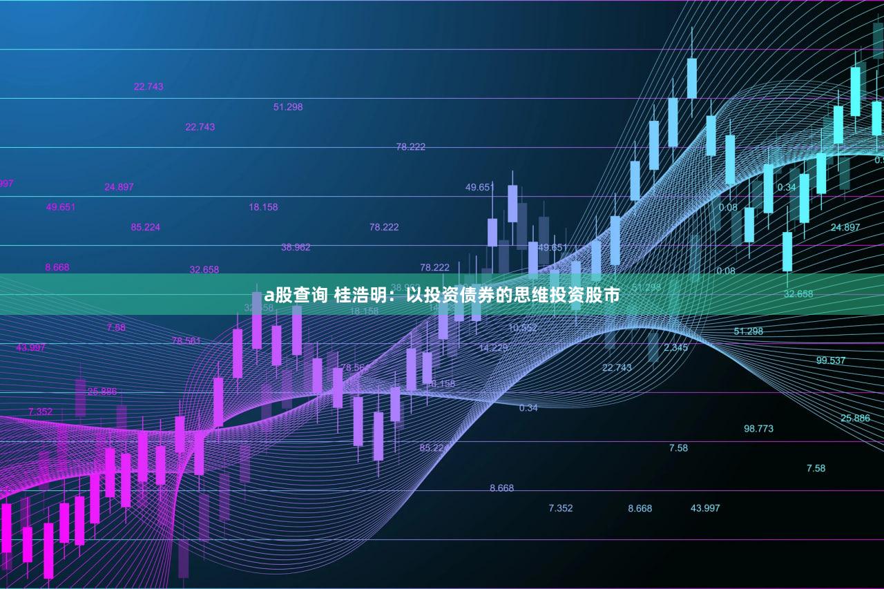 a股查询 桂浩明：以投资债券的思维投资股市