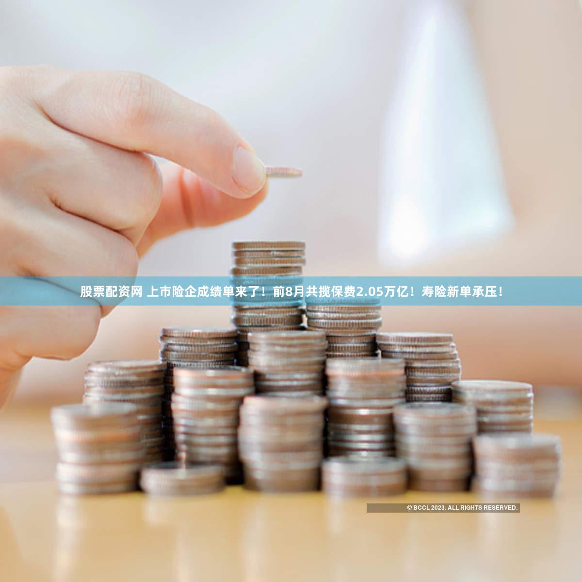 股票配资网 上市险企成绩单来了!前8月共揽保费2.05万亿!寿险新单承压!